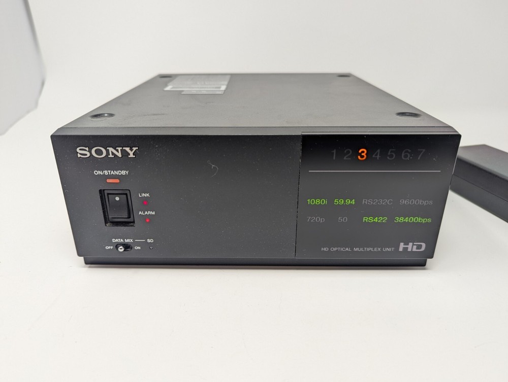 Sony BRU-SF10 HD Optical Multiplex Unit with Power Supply