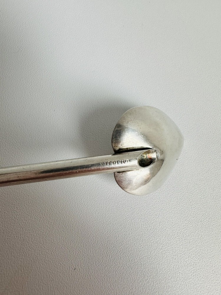 Sterling Silver Hearth Shape Spoons