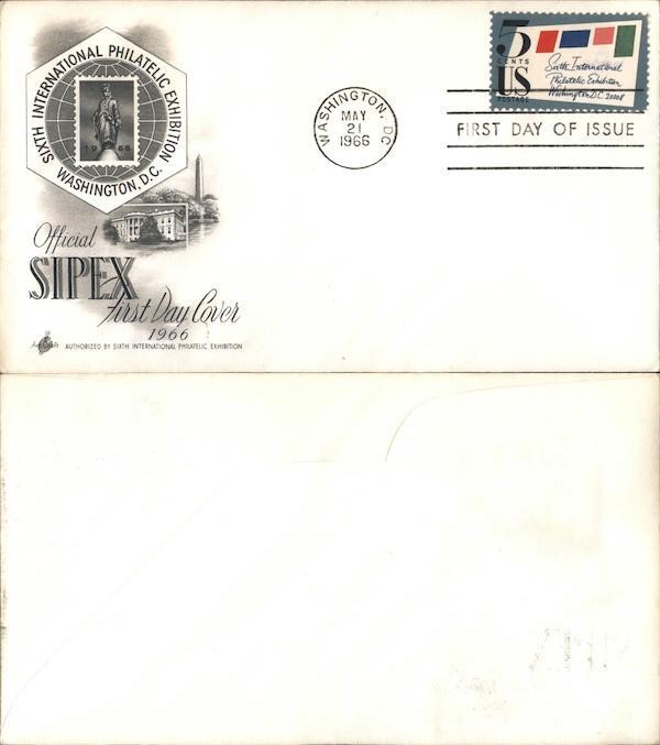 FDC SIPEX 1966 Washington First Day Cover