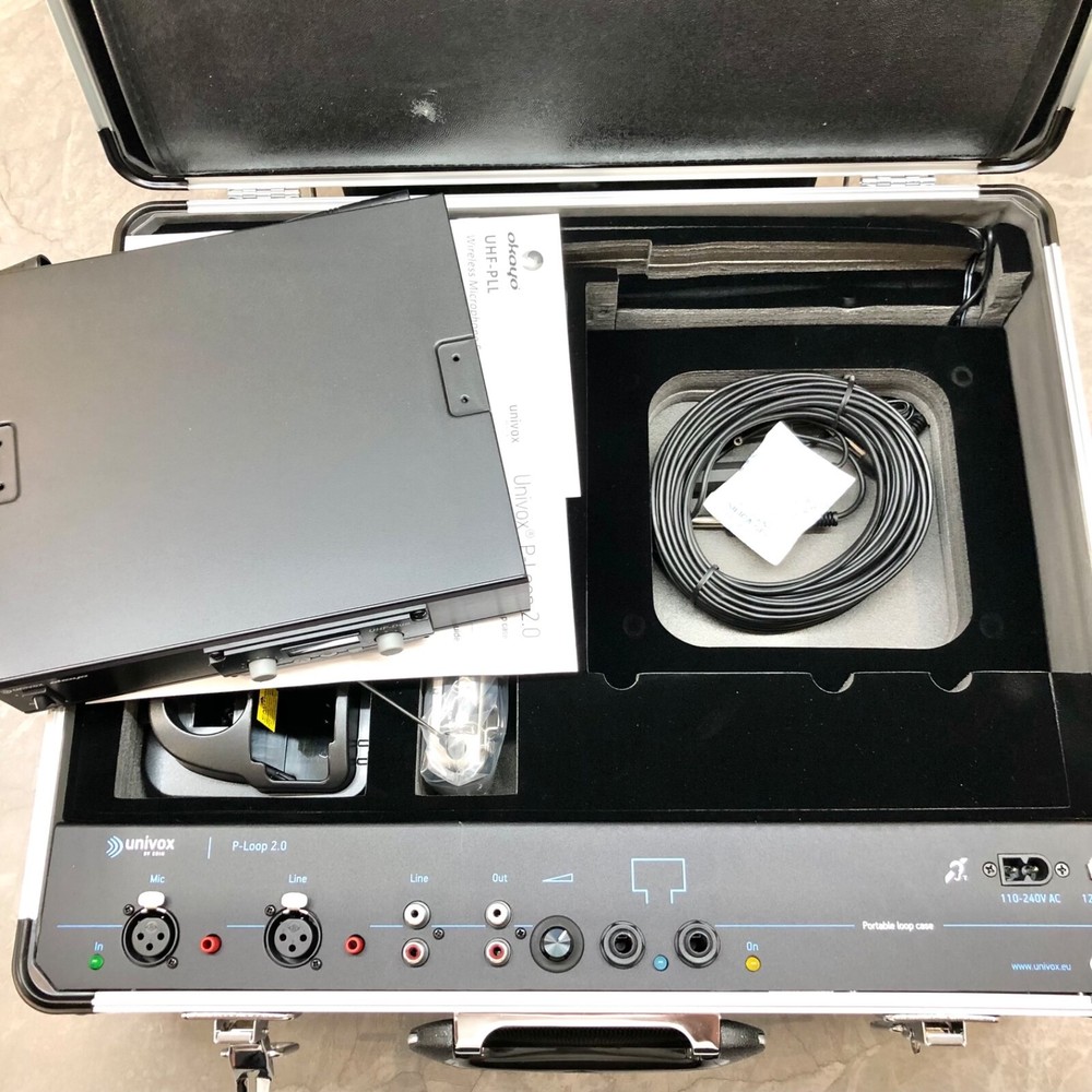 Univox P-Loop 2.C Portable loop system NEW
