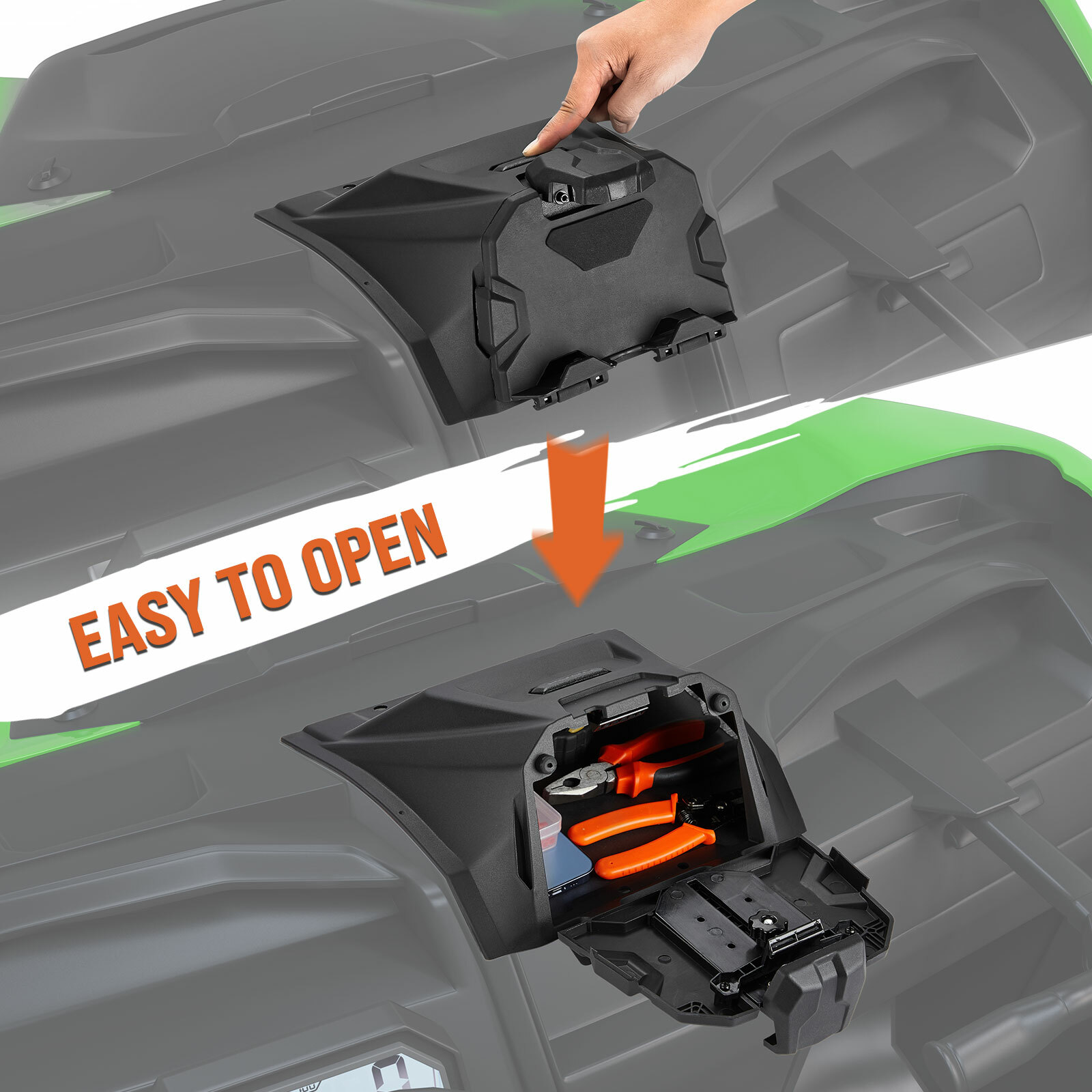 For 2020-2024 Kawasaki Teryx KRX 1000 Electronic Tablet Device Holder GPS Mount