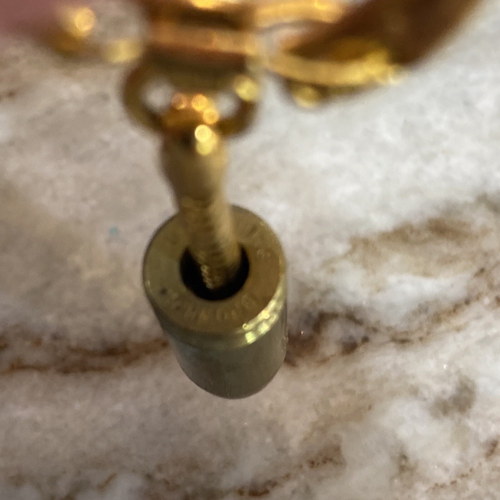 Browning Gun Bullet Keychain Key Ring Luger 9mm