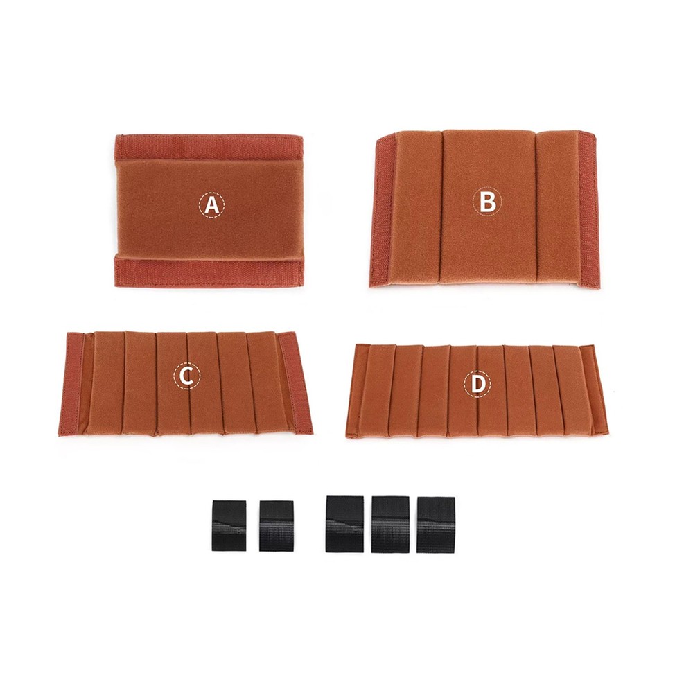 4PCS Camera Bag Case Camera Lens Insert Partition Divider Protection Pad