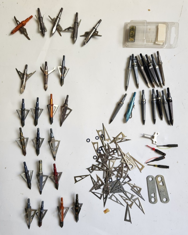 Mixed Broadhead Lot Muzzy & others