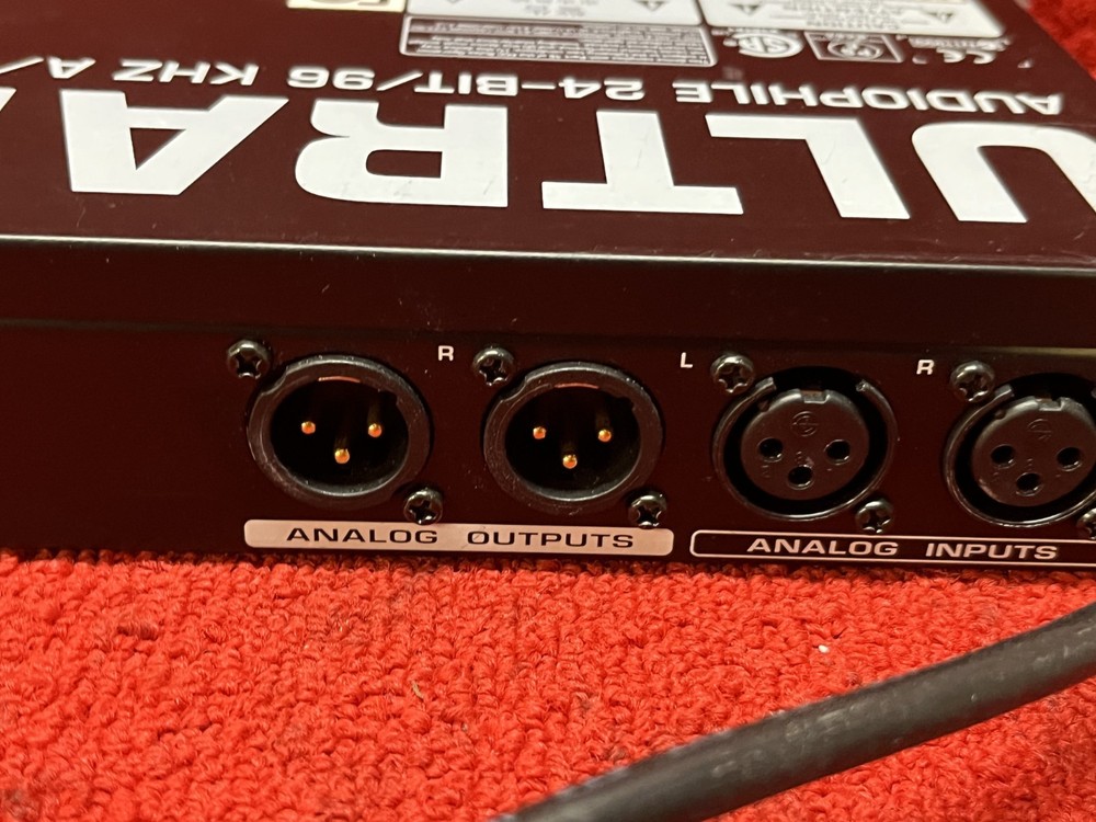 Used Behringer Ultramatch Pro SRC2496 AD/DA Sample Rate Converter Good Condition