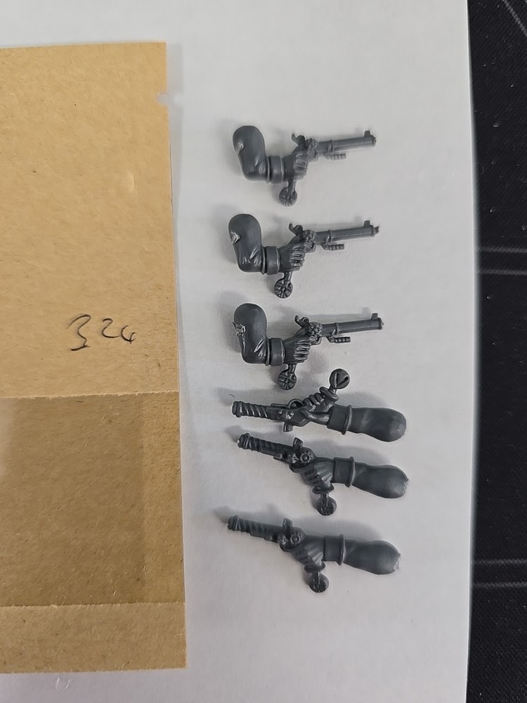 Dwarfs Dwarf Thunderers Weapons Warhammer Fantasy WHFB Bits