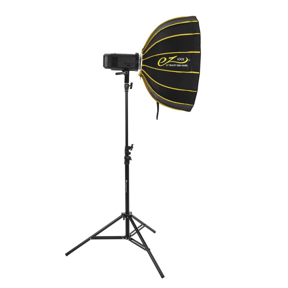 Glow EZ Lock Collapsible White Beauty Dish (25") #EZ-BD-25W