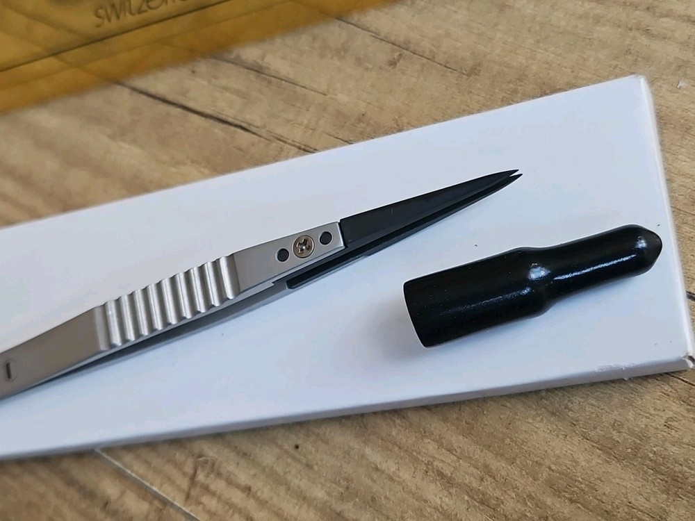 Ideal-Tek Switzerland TDI 72 ZD Replaceable Ceramic Tips Tweezers