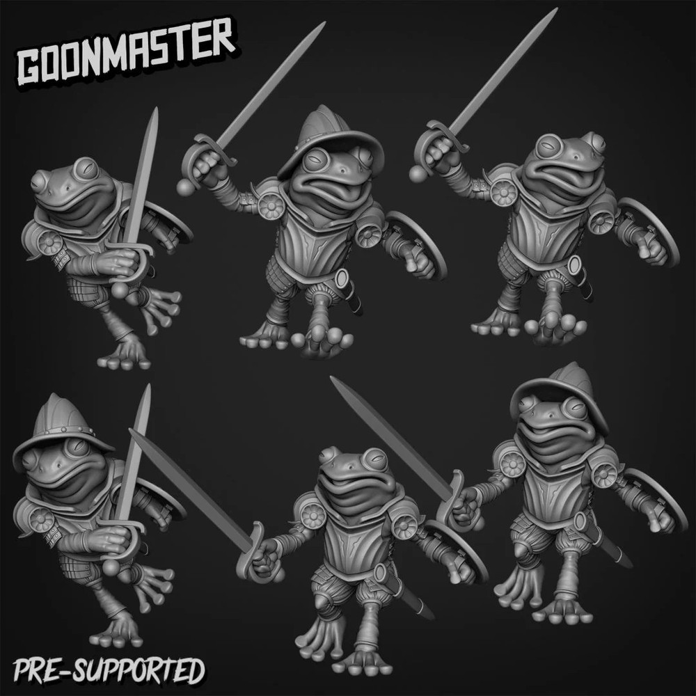 Frog Folk Miniature