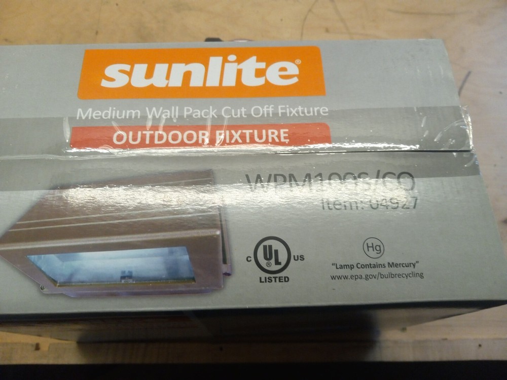 Sunlite Medium Wall Pack Cut Off Fixture Wpm100s/co #04927