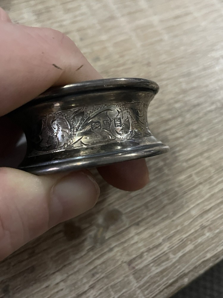 Silver napkin Ring