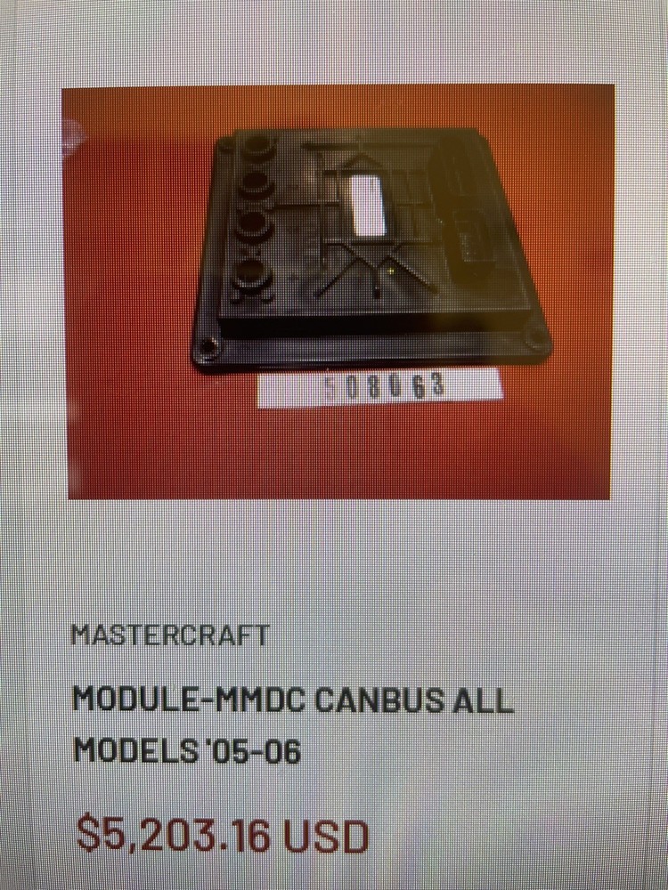 Mastercraft Module MMDC All Models ‘’05-‘06