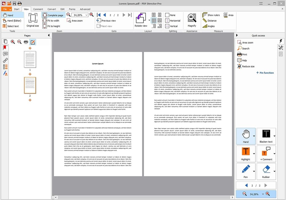 PDF Director 2 Plus - Edit, Create, Scan and Convert PDFs - with Win 11, 10, ...