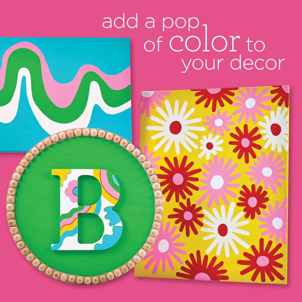 Acrylic Craft Paint Kit, Matte Finish, 36 pc