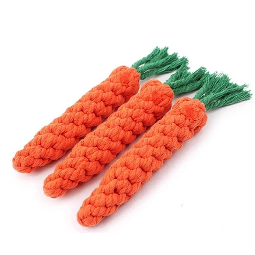 Pet Dog Chew Toys Braided Rope Indestructible Dog Teeth Dental Cleaner Gift