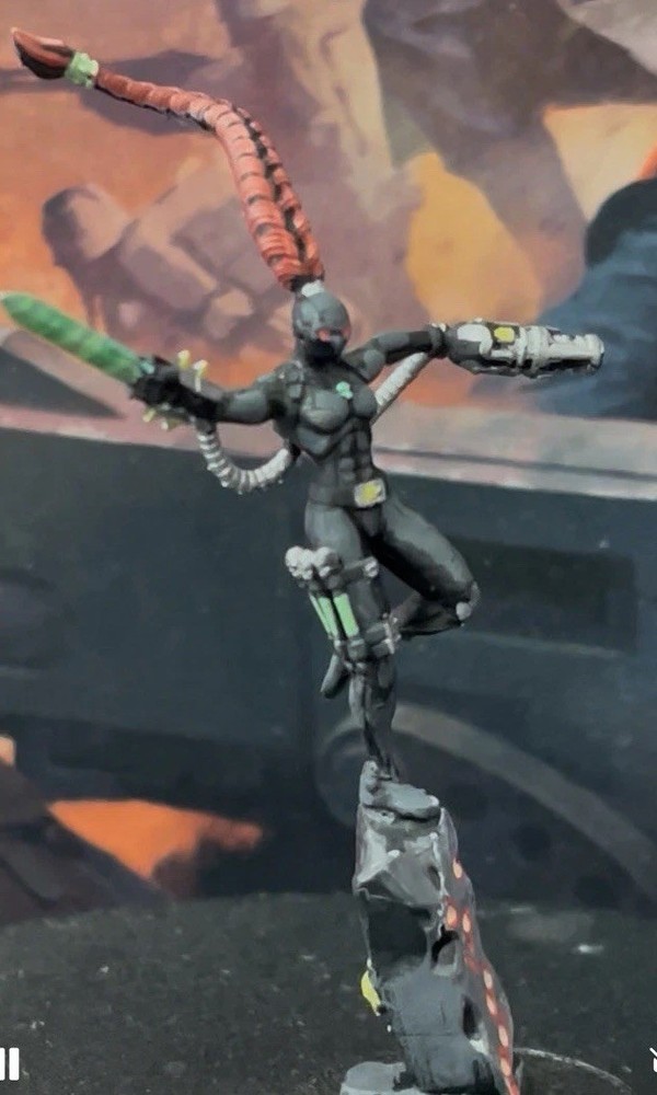 Warhammer 40K Callidus Assassin Fully Painted