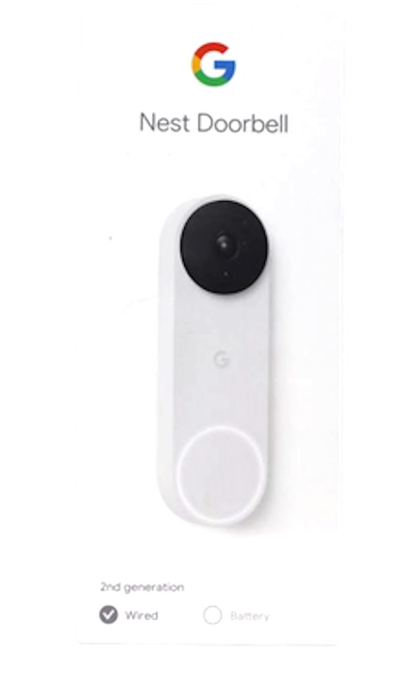 Google Nest Doorbell, Wired  Snow