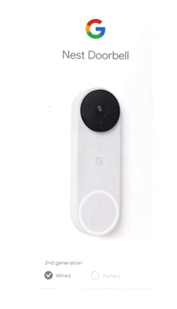 Google Nest Doorbell, Wired Snow