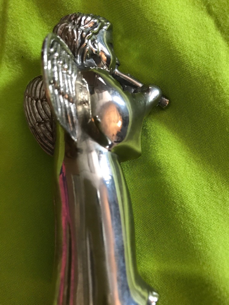Angel Figure Godinger Silver Art Co Angel Salt/Shaker Figurine Very Heavy