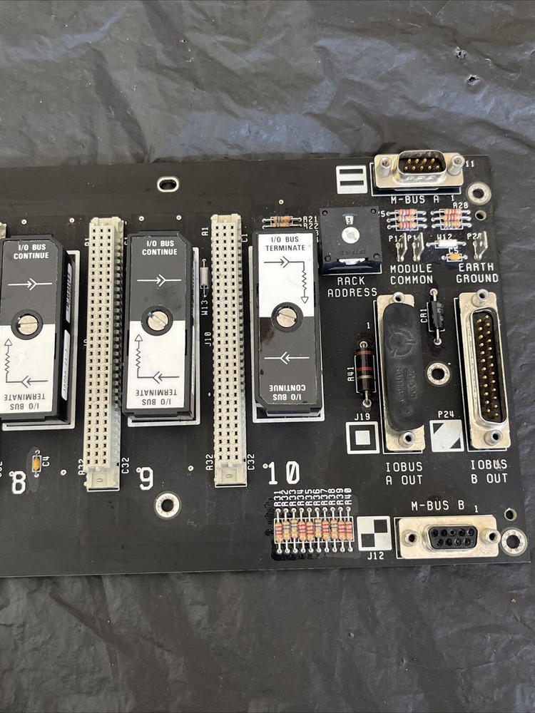 Moore Backplane Modulrac Module I/O Bus 16066-51-3 PLC APACS