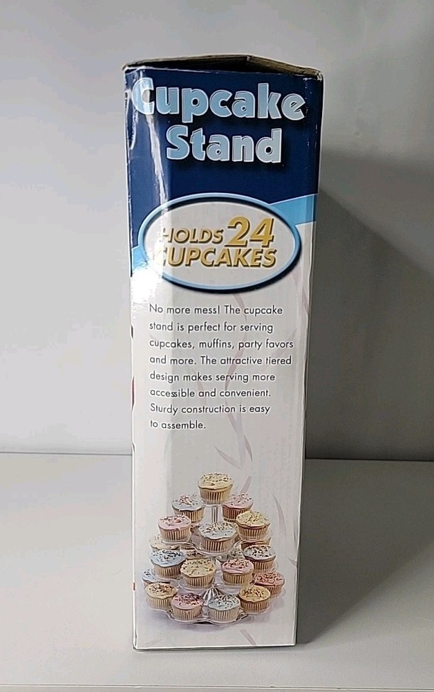 Good Cook Cupcake Stand, 24 Cupcakes, New-Open Box