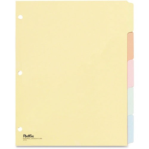 Oxford Plain Tab Index Divider 213B