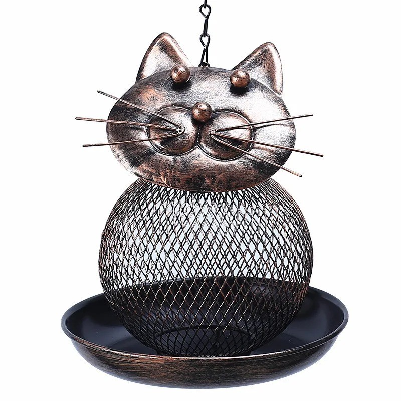 Metal Large Capacity Garden Bird Feeder