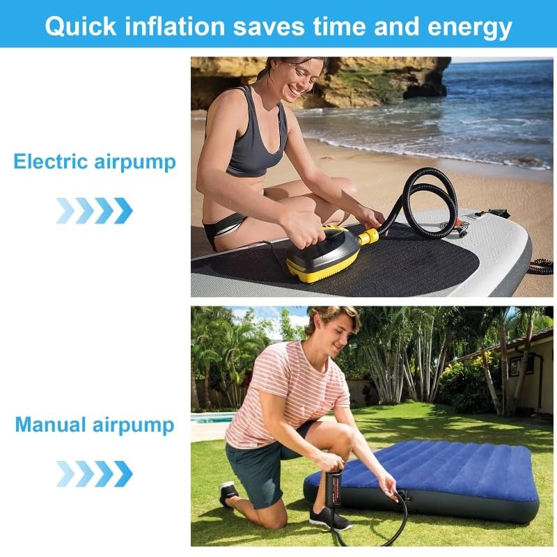2Pcs Stand Up Paddle Board Pump Adapter, Strong Sealing Inflatable Boat SUP Pump