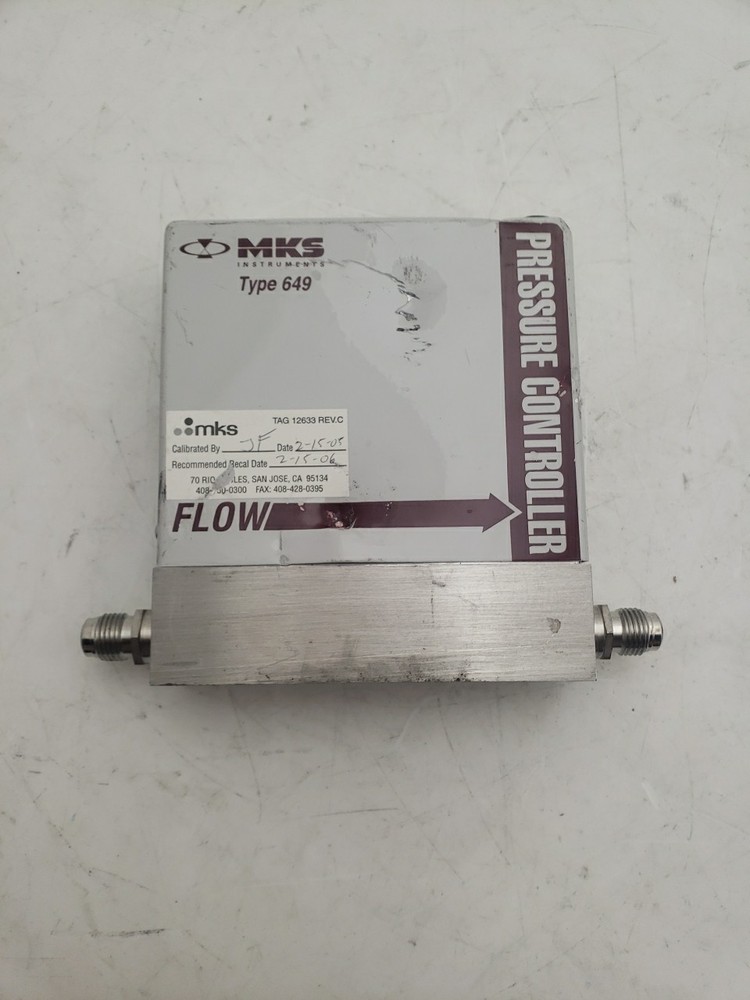 MKS Type 649 Flow Controller He 50 SCCM