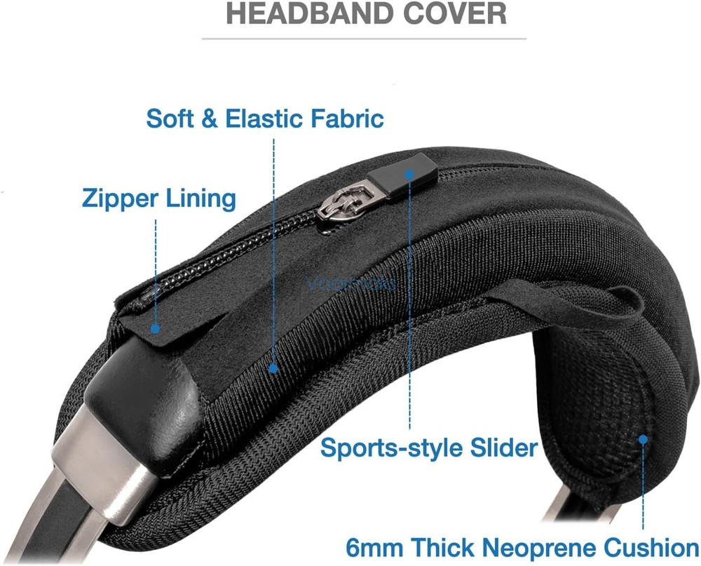 Headband Cover for HyperX Cloud X/1/2/3/Pro/Core/Alpha/Alpha S/Alpha Pro/Flight