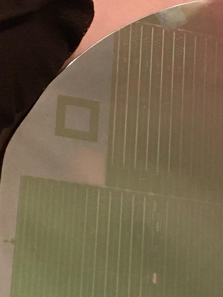 4" Unknown NITF Silicon Wafer 1980s Extremely Rare