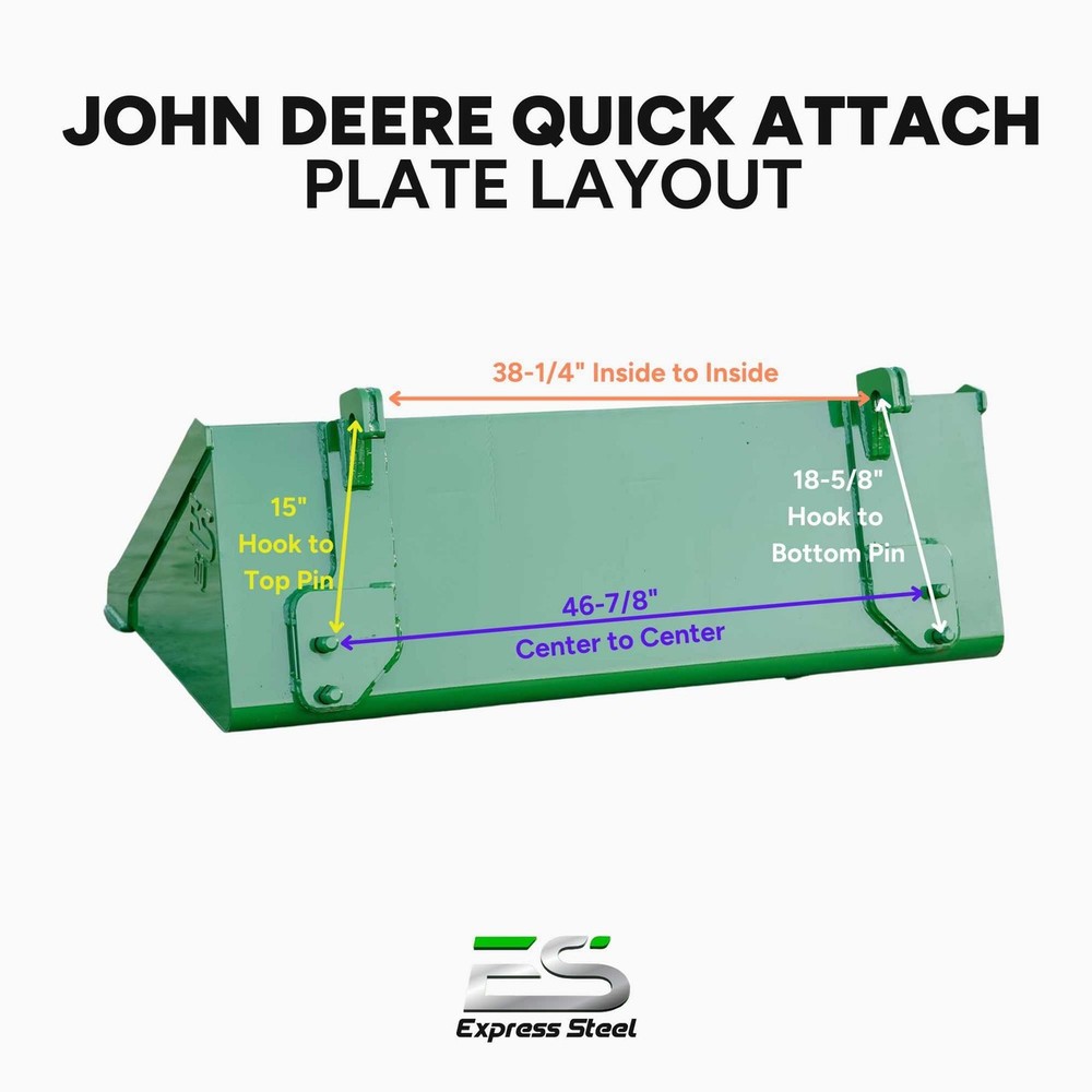 John Deere - Hay Bale Spear and Pallet Forks
