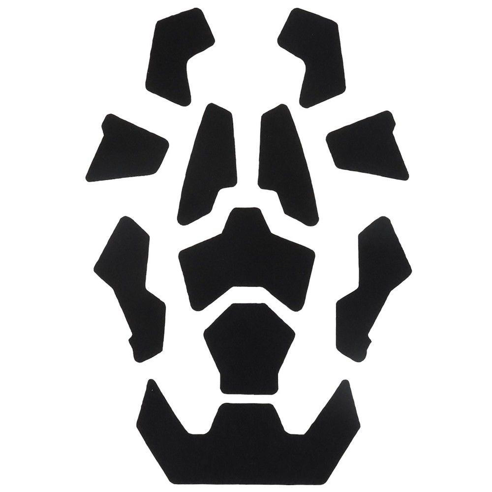 Cool Black Helmets Magic Sticky Sticker For All Fast Helmets b