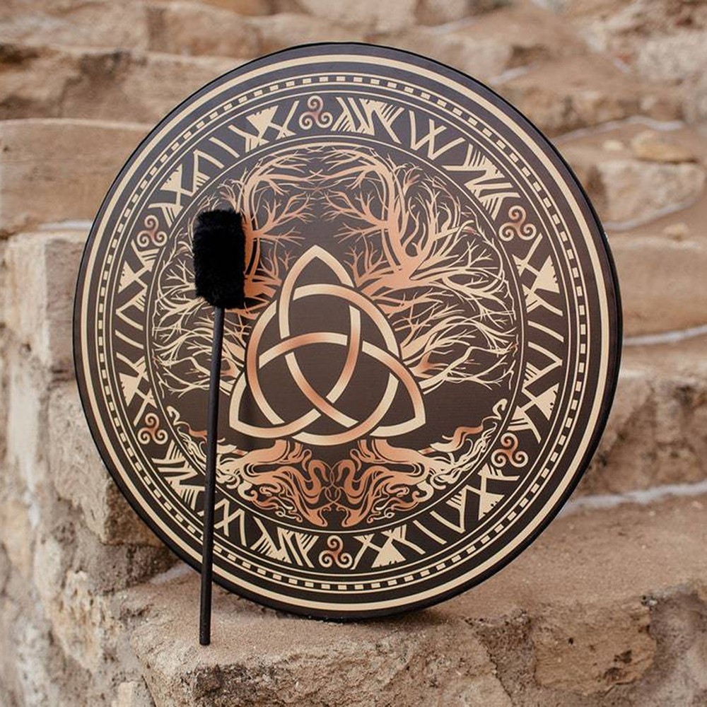 25cm Large Shaman Drum Handmade Music Drum
