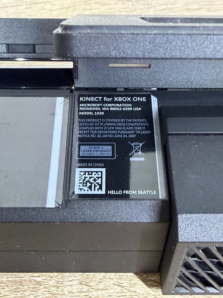 Microsoft Xbox One Kinect Sensor Model Number 1520 In Very Good Condition