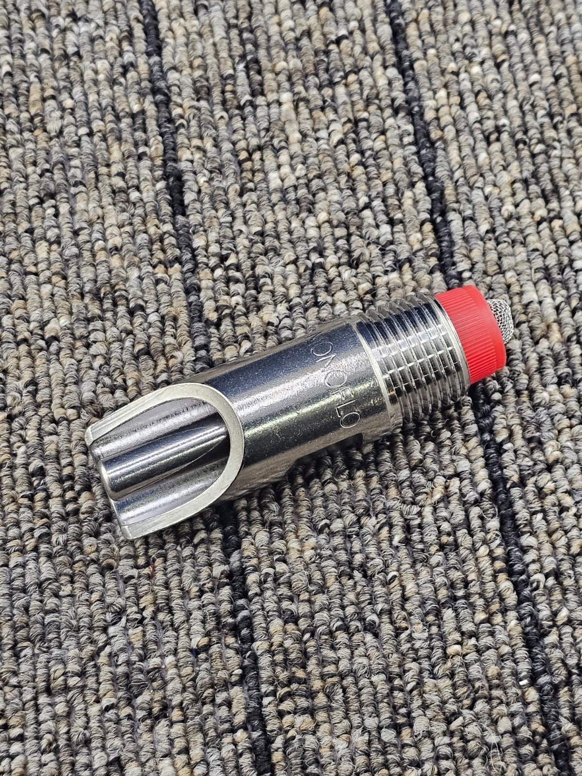 (QTY 2) MONOFLO 3511-02-000: Steel Nipple Drinker - 1/2inch All Stainless