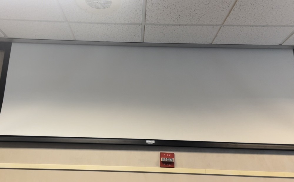video projector screen