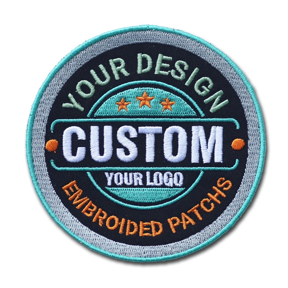 Custom Embroidered Logo Patch, Personalized Logo Patches, Logo Iron On Patch