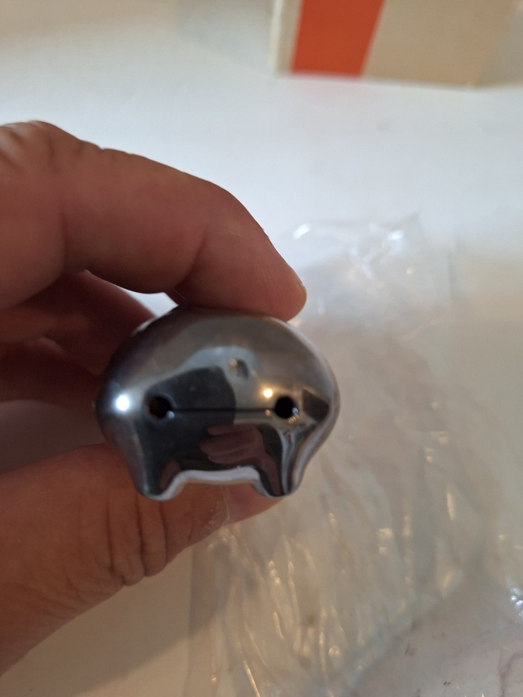 1930's WMF Silver Plate Teddy Bear Baby Rattle Kinderklapper NIB New Old Stock