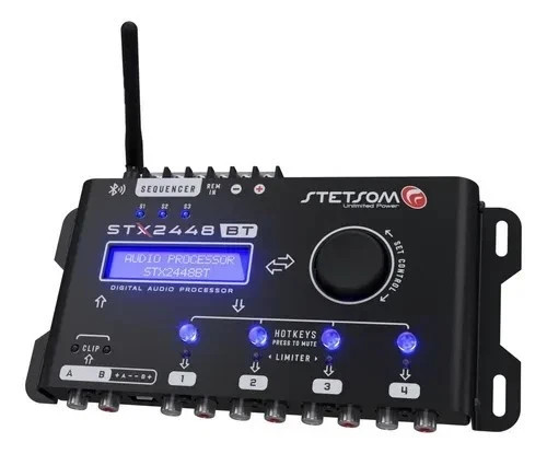 Stetsom STX2448BT / Bluetooth Automotive Crossover Digital Audio Processor