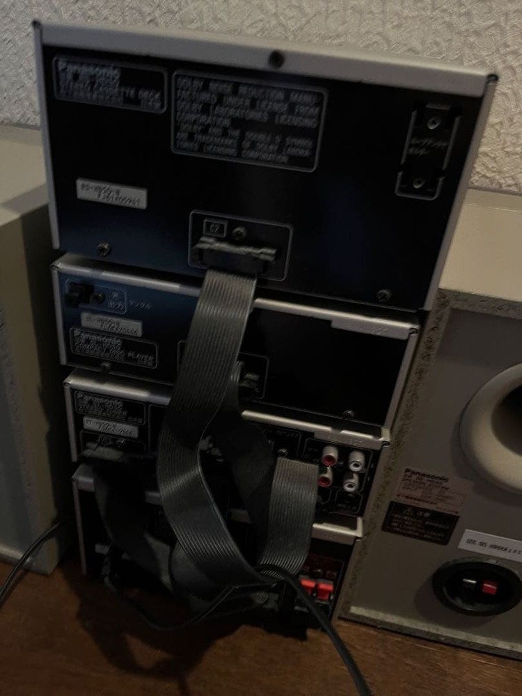 Panasonic SC-HD50 Concise Mini System Full Set CD Cassette Tested Remote Japan