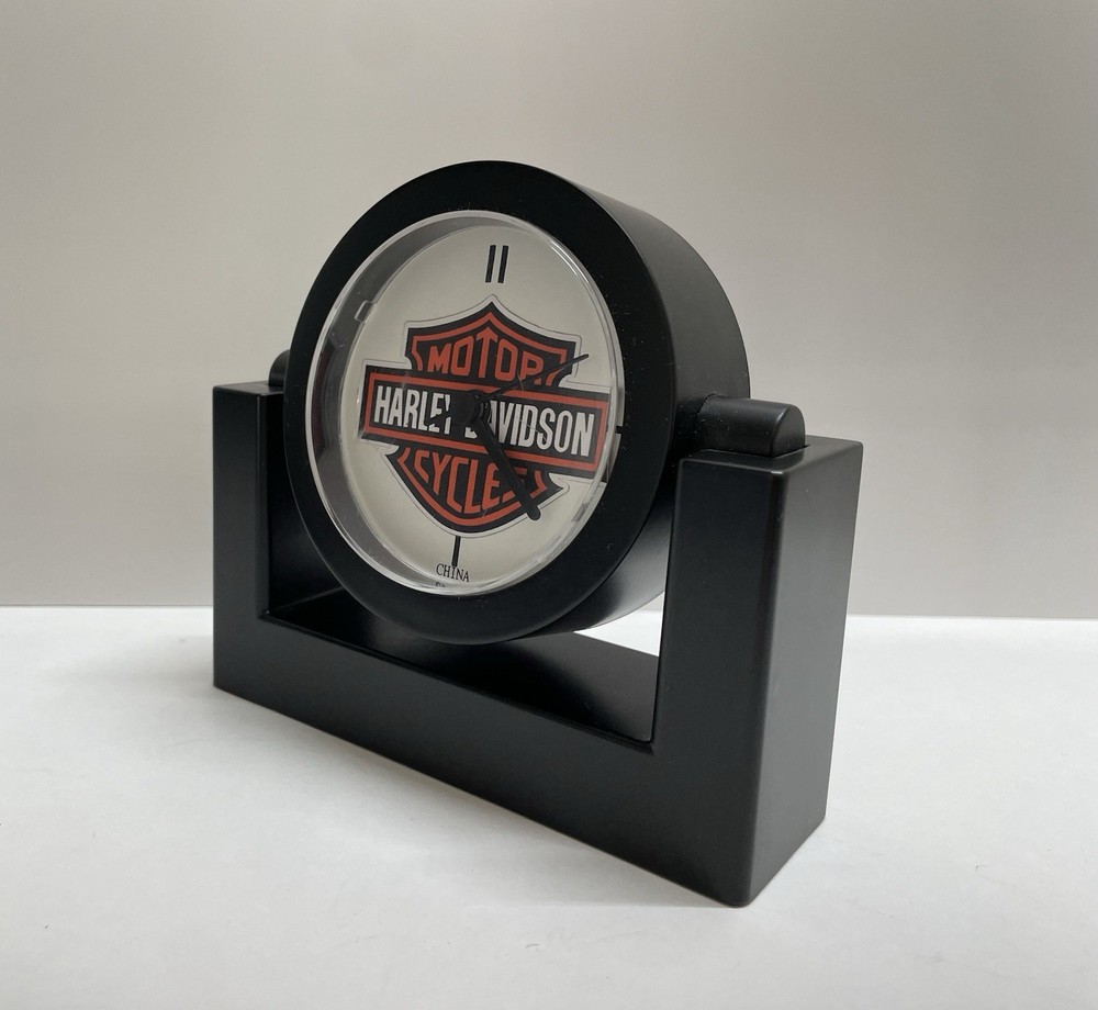 Harley Davison Quartz Desk Clock 5”