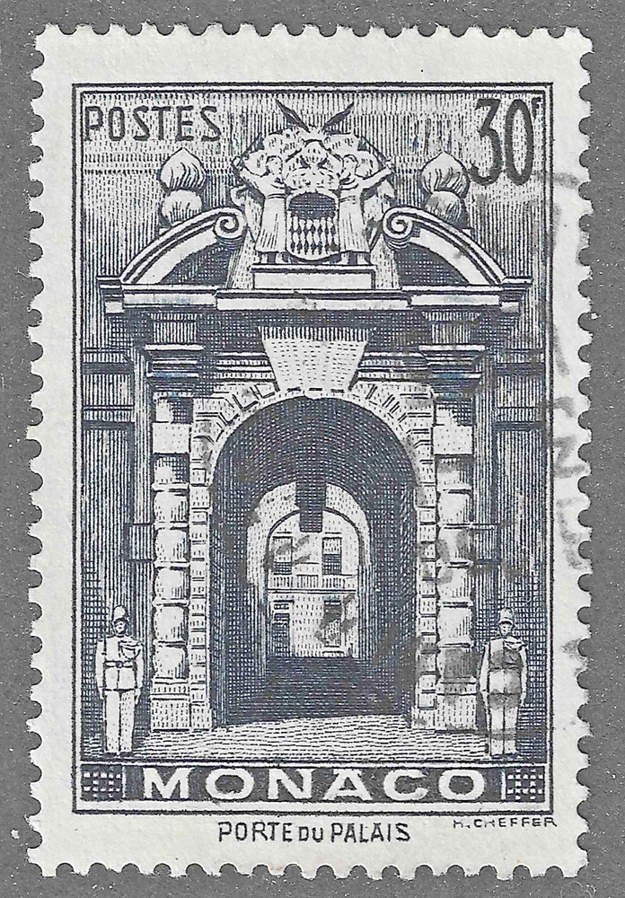 Monaco (1951)  - Scott # 275,   Used