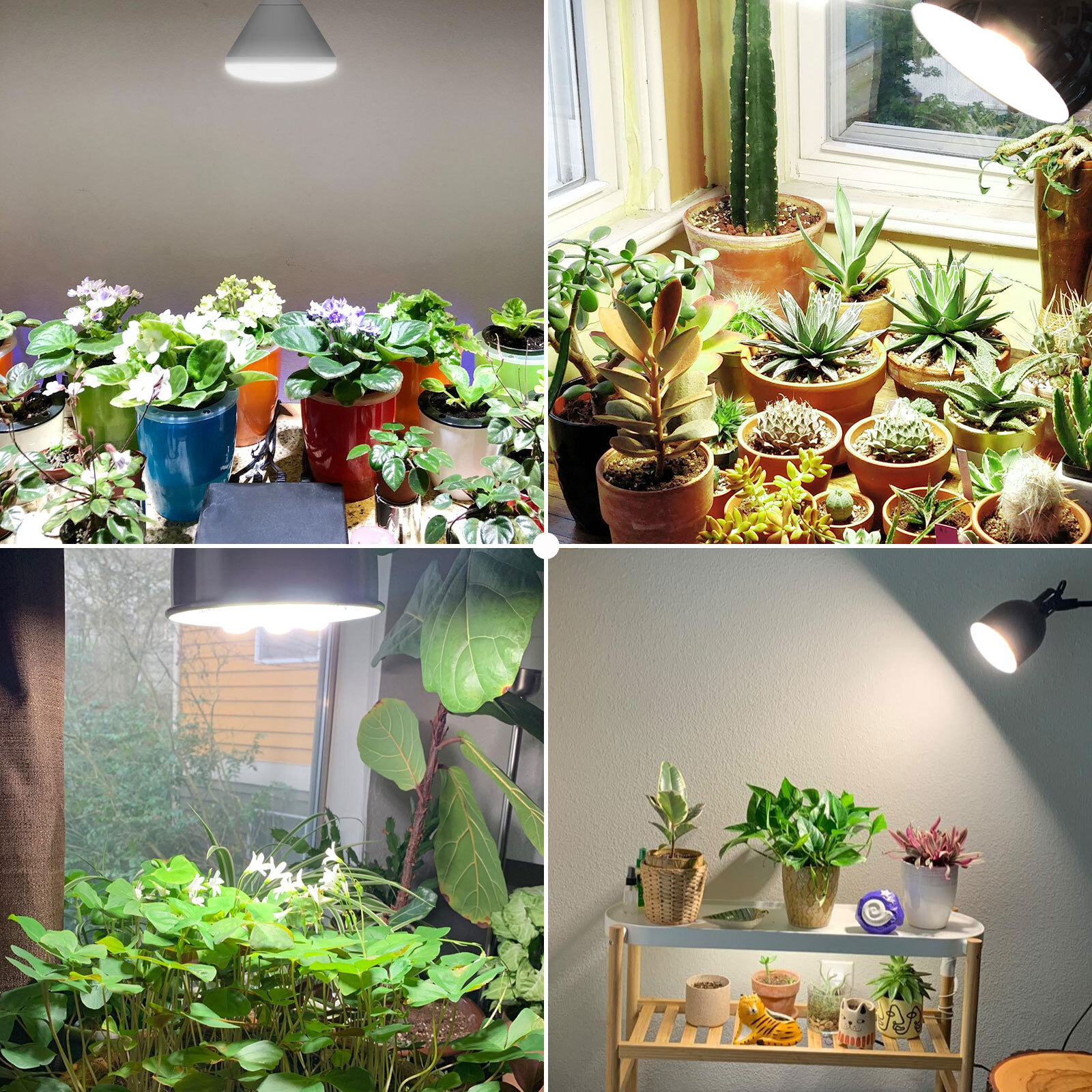 SANSI LED Grow Light Bulb 24W Full Spectrum with Red/Blue Marijuana Grow Lights