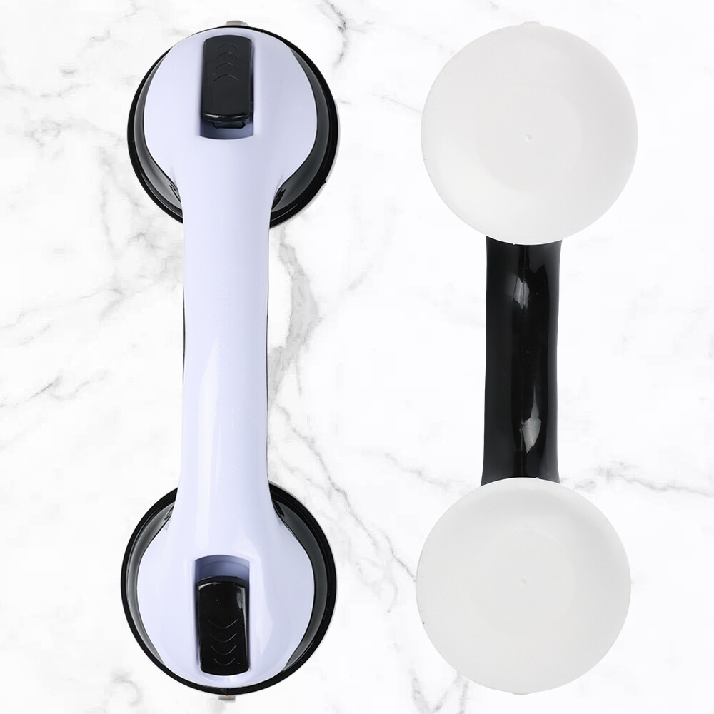 2Pack Shower Grab Bar 12" Showers Suction Bar Handle Bathroom Safety Grip Handle