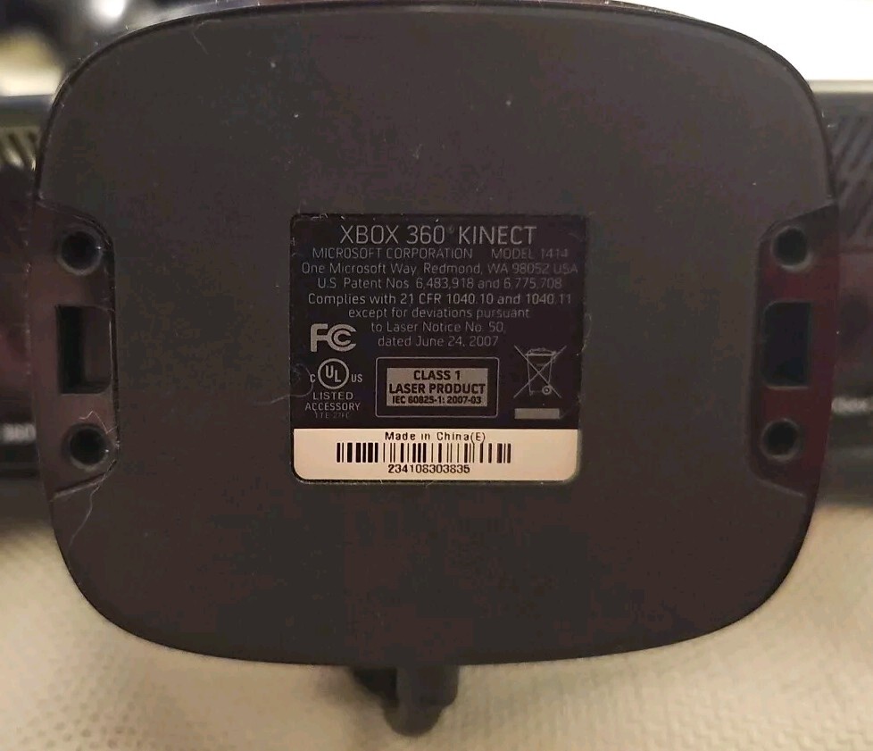 🔥 Microsoft Kinect Sensor Bar for Xbox 360 1414 Tested Excellent Condition 👌