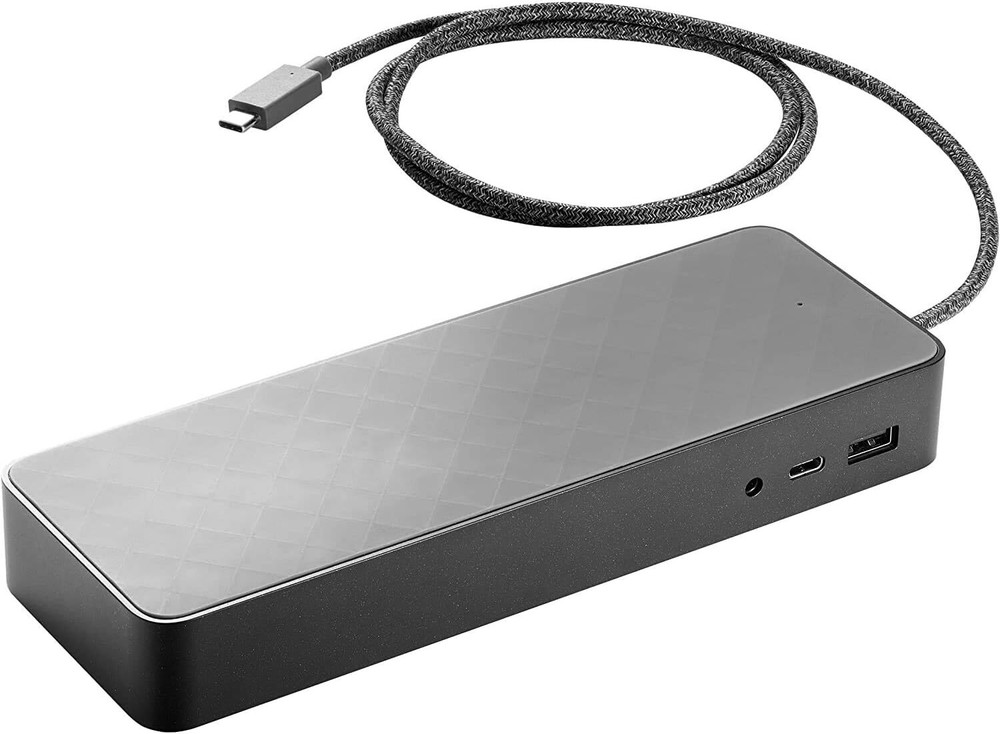 HP USB-C Universal Dock HSA-B005DS with AC adapter