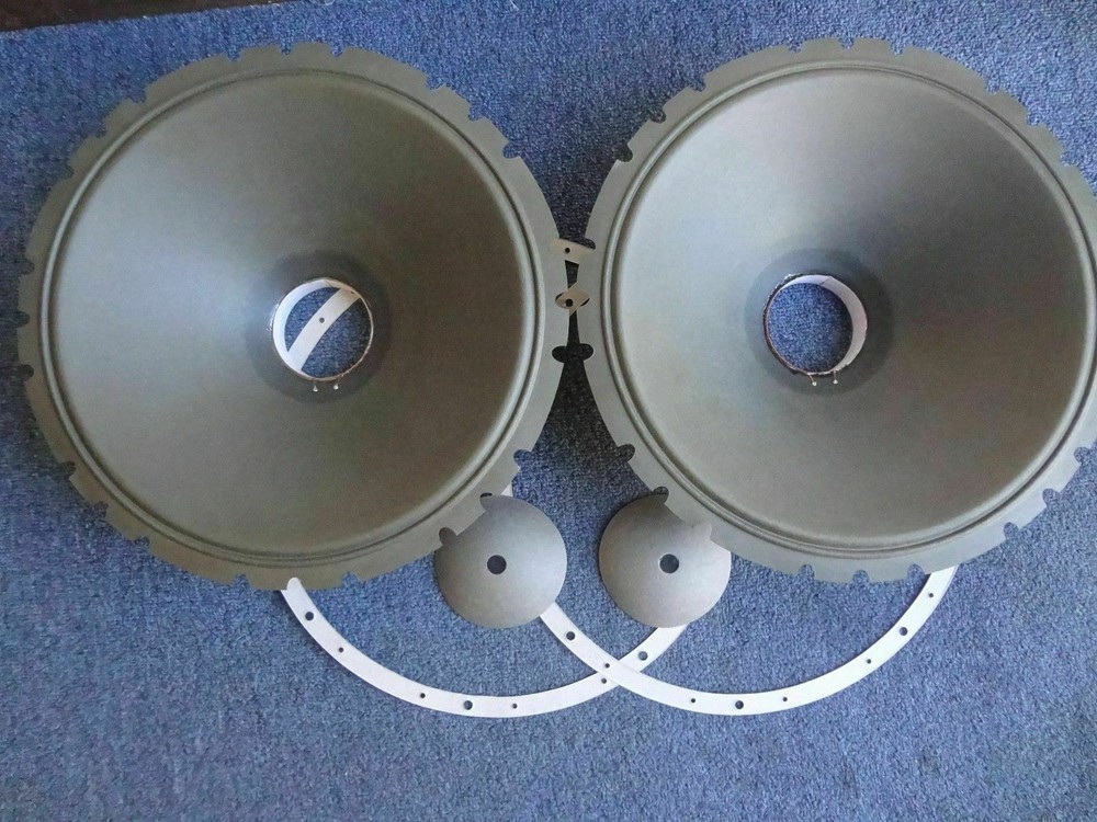 Altec 515,604,604b replacement Cone paper kit pair