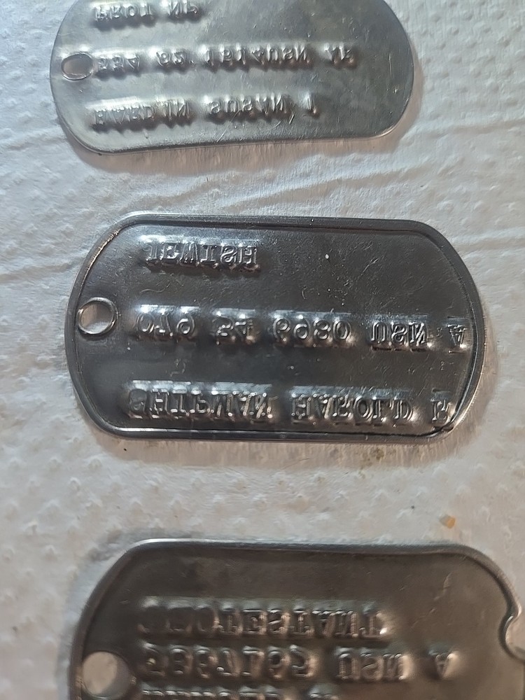 Usa Dogtag Ww2(bunddle)