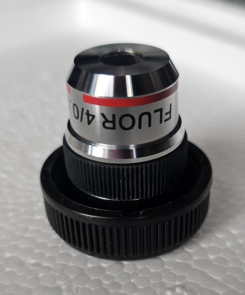 OMAX 4X Fluor Objective Lens for EPI-Fluorescent Microscope